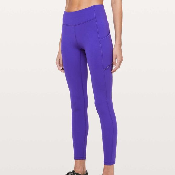 Lululemon Speed Up Tight 28" Luxtreme In Lazurite Size 4 - Picture 2 of 7